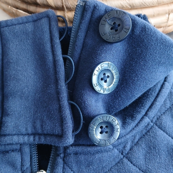 North Face Womans Quilted Fleece Lined Jacket Size Small - Picture 3 of 5